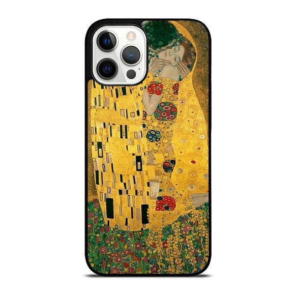 Gustav Klimts The Kiss Famous Painting iPhone Case - Picture 1 of 1